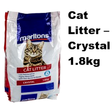 Pet Cat Litter - Crystal 1.8kg